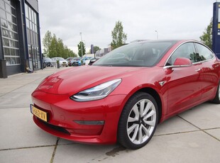 Tesla Model 3 Long Range dual motor 455pk Leder, Pano, Autopilot, 1e eig, BTW Top Aanbieding!