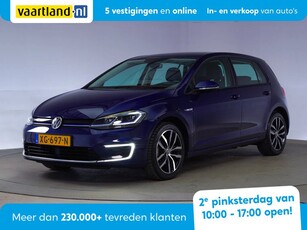 Volkswagen e-Golf Business [ Nav + cam DAB Stoelverw Keyless ]