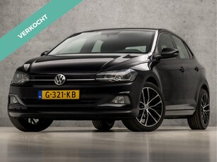 Volkswagen Polo 1.0 TSI Sportline (APPLE CARPLAY, GROOT NAVI, LEDER, ZWART HEMEL, LM VELGEN, SPORTSTOELEN, ADAPTIVE CRUISE, PARKEERSENSOREN, BLUETOOTH, NIEUWSTAAT)