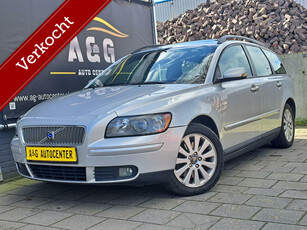 Volvo V50 2.4i/Airco/Automaat/SchDak/Leer/170PK/Trekhaak/Vol