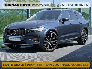 Volvo XC60 2.0 Recharge T6 AWD Inscription Hybrid, Automaat, Luchtvering, Panoramadak, Leder met stoelkoeling, Stoelverwarming, Trekhaak semi elektrisch, 20 inch wielen, Head-up display, Full options