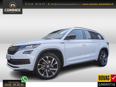 Škoda Kodiaq 1.4 TSI 4x4 Sportline Business ✅1jaarBOVAG✅PANO✅Trekhaak✅Leer✅2000KG AHW