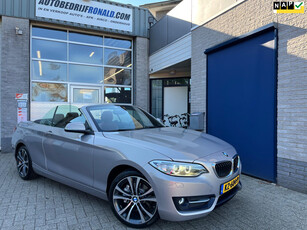 BMW 2-SERIE Cabrio 220i High Executive M-Sport/NL.Auto/Harman-Kardon/Sportstoelen/Navigatie/1Ste Eigenaar