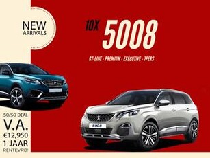 Peugeot 5008 DIVERSE UITVOERINGEN NIEUW IN ONZE VOORRAAD VANAF 9.950,-