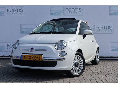 Fiat 500C 0.9 TwinAir Lounge Cabrio!/ PDC/ LMV/ Airco/ Uniek Leder/ .