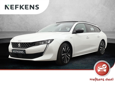 PEUGEOT 508 SW GT Pack Business 225pk Automaat | Navigatie | Glazen Panoramadak | Parkeerhulp Voor/Achter | Alcantara Bekleding | Climate Control | Adaptief Cruise Control | Dodehoek Detectie | 18