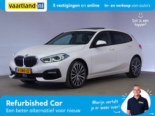 BMW 1-serie 118i High Execuive Sport Aut. [ Panorama Leder HiFi Live-cockpit ]