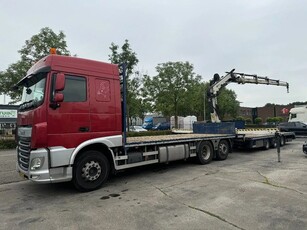 DAF XF 510 6X2 EURO 6 + HIAB 166 HI PRO + REMOTE CONTROL +