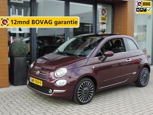 Fiat 500 0.9 TwinAir Turbo Lounge 60.000km | Panodak | 16” | PDC | Navigatie | ECC | DAB | Mistlampen | Cruise contr | Bluetooth