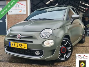 Fiat 500 0.9 TwinAir Turbo Sport105PKLeerDakNaviUniek!