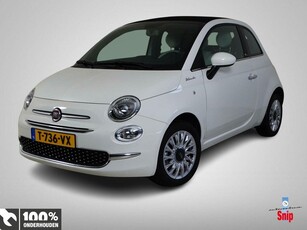 Fiat 500 1.0 Hybrid Club Semi Cabrio.