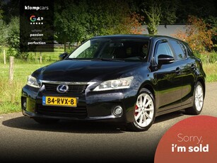 Lexus CT 200h Hybrid Carplay Leer Camera Stoelverw.