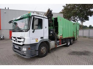 Mercedes-Benz ACTROS 2544 / RUNNING / HIAB 166E / AUTOMATIC