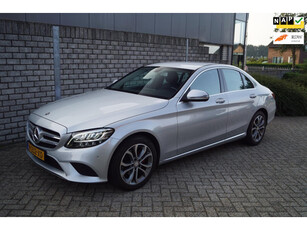 Mercedes-Benz C-klasse 180 Business Solution Autom Half Leder Sportst Stoeverw Groot Navi Camera Clima Cruise 2x PDC LMV ENZ.