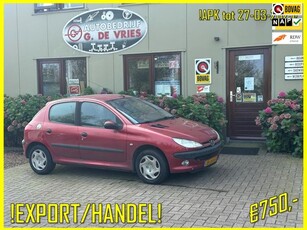 Peugeot 206 1.4 Gentry - Export / Handel -