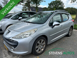 Peugeot 207 SW 1.6 VTi XS VERKOCHT! RIJDT GOED / NIEUWE APK / AIRCO / PANO / TREKHAAK