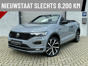 Volkswagen T-Roc Cabrio 1.5 TSI R-line Slechts 8.200 km /Leder/Black Pack/Virtual/Beats Audio/19 inch LM Velgen/Trekhaak/Garantie