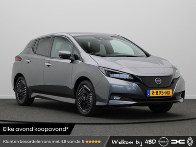 NISSAN LEAF N-Connecta 40 kWh | Rijklaar Prijs!! | Vraagprijs exclusief €2000,- subsidie | Parkeersensoren voor en achter met rondom Camera's | Stoel en Stuurwielverwarming | Adaptieve Cruise Control | Demo! |