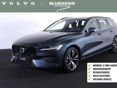 VOLVO V60 B3 Core - IntelliSafe Assist & Surround - Blis - Keyless Entry - Parkeercamera achter - Apple Carplay & Android Auto - Verwarmde voorstoelen & stuur - Parkeersensoren voor & achter - Navigatie - Elektr. inklapbare trekhaak - 18' LMV