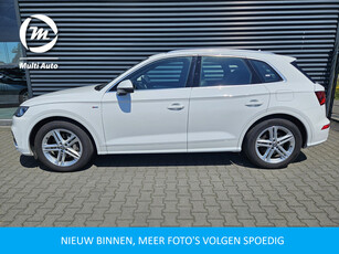 Audi Q5 55 TFSI e quattro S Line Plug In Hybrid 367 pk PHEV | Luchtvering | Trekhaak af Fabriek | Adaptive Cruise | Camera | Virtual | Apple Carplay | Keyless |