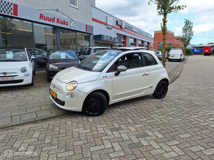 FIAT 500 0.9 TWINAIR PLUS / Schuif-kanteldak / Lederen bekleding /