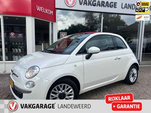 Fiat 500C 0.9 TwinAir Turbo cabrio, leder, PDC, Rijklaar