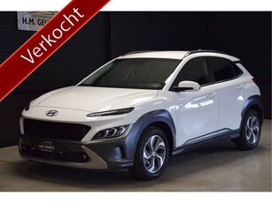 Hyundai Kona 1.6 GDI HEV Premium Leder Navi Cam Keyless Lm Velgen Mooi!