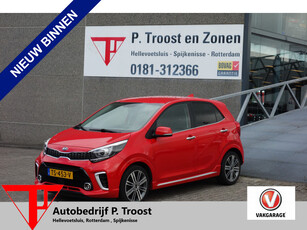 Kia Picanto 1.0 T-GDI GT-Line NAVIGATIE/CLIMATRONIC-AIRCO/BLEUTOTH/CRUISE CONTROL/L.M. VELGEN/STOEL&STUURVERWARMING/LEDER/PARKEERSENSOREN AC