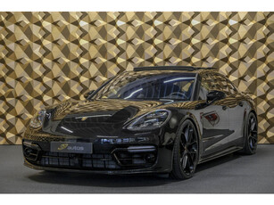 Porsche Panamera 4.0 V8 Turbo S 680pk E-Hybrid Panoramadak Akrapovic Burmester 3d Night vision *BTW* Sportstoelen 18-weg Carbon Stoelkoeling V+A