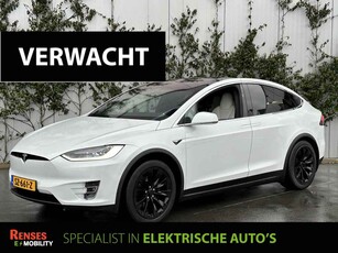 Tesla Model X 75D - 5 zits - wit leder