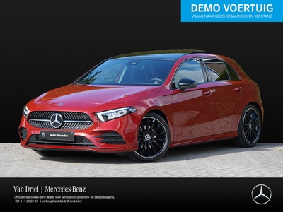 MERCEDES A-KLASSE A 200 AMG Line Night | Panorama Sfeerverlichting Sound 19 inch