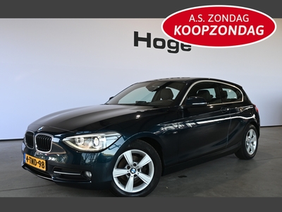 BMW 1-SERIE 116i High Executive Sportline Airco ECC Cruise control Navigatie Xenon Licht metaal Org NL NAP Inruil mogelijk