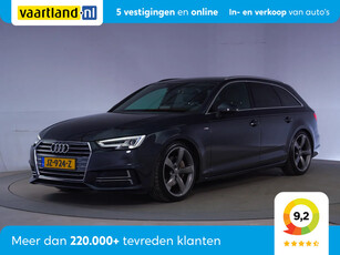 Audi A4 AVANT 2.0 TDI 190pk S-Line Aut. [ Full led Trekhaak Stoelverwarming ]