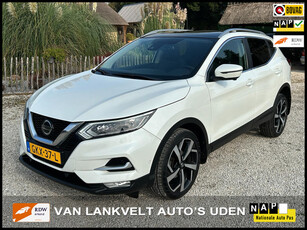 Nissan Qashqai 1.3 DIG-T Tekna + automaat 360gr H Leder, Pano