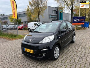 Peugeot 107 1.0 ActiveAircoZwart5DeursLedNap