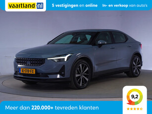 Polestar 2 Long Range Dual Motor Launch Edition 78kWh [ Panorama Leder Standkachel ]