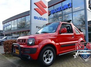 Suzuki Jimny 1.3 Cabrio 4x4 Airco / Leder Side-bars Push-bar kap stof