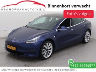 Tesla Model 3 Long Range AWD 75 kWh Leder Panodak Camera