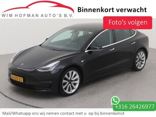 Tesla Model 3 Long Range AWD 75 kWh wieber Leder Camera 19