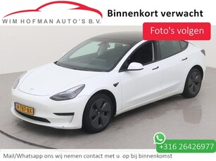 Tesla Model 3 RWD Plus 60 kWh Autopilot Leder Panodak Camera