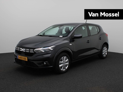 DACIA SANDERO TCe 90 Expression | Pack MediaNav | PDC Achter | LED-verlichting | Licht- en regensensor | Airconditioning | Apple Carplay & Android Auto