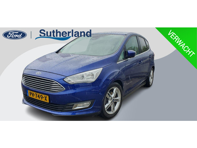 Ford C-Max 1.0 Ecoboost Titanium 125pk Trekhaak | Stoel verwarming | Achteruitrijcamera | Dodehoeksensoren | Navigatie | Keurig onderhouden