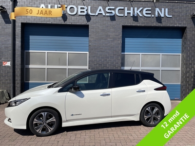 NISSAN LEAF Tekna 40 kWh, navi, cruise, climate, camera, 1/2leder. (2000 euro subsidie mogelijk)