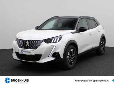 PEUGEOT 2008 e-2008 EV 50kWh 136 PK GT | Camera | Navigatie | Leder/Stof | LED | Bluetooth | 17'' lichtmetaal | Clima/Ai 17'' lichtmetaal | Clima/Airco | Rijstrook Sensor | Bluetooth | 3D I-Cockpit | Touchscreen | Direct Leverbaar!