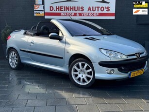 Peugeot 206 CC 1.6-16V *LEDER*AIRCO*GOED ONDERHOUDEN*