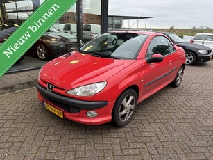 Peugeot 206 CC 2.0-16V, APK, Trekhaak, Koopje!