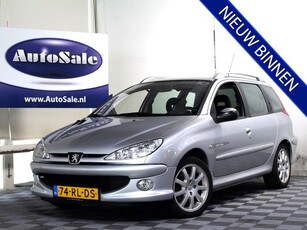 Peugeot 206 SW 1.6 Quiksilver NAP APK-5/2025 AIRCO TREKHAAK