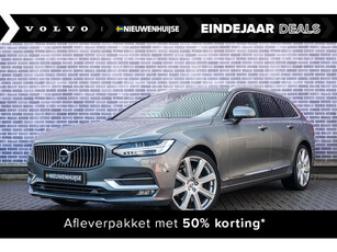 Volvo V90 D5 AWD Inscription | Trekhaak | Luchtvering | Head-up Display | Panoramadak | Bowers & Wilkins audio | Parkeerverwarming | Massage/ventilatiestoelen