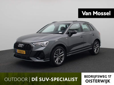 AUDI Q3 35 TFSI Advanced Pro Line Business | 3X S-LINE | PANORAMADAK | NAVIGATIE | HALF LEDER / ALCANTARA | CLIMATE CONTROL | STOELVERWARMING | CAMERA | WEGKLAPBARE TREKHAAK |