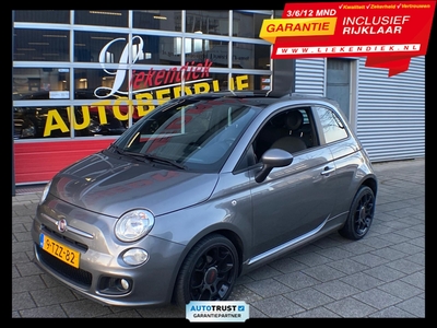 FIAT 500 0.9 TwinAir Turbo SPORT - Panorama dak I Sport velgen I Airco I Comfort pakket I Dealer onderhouden